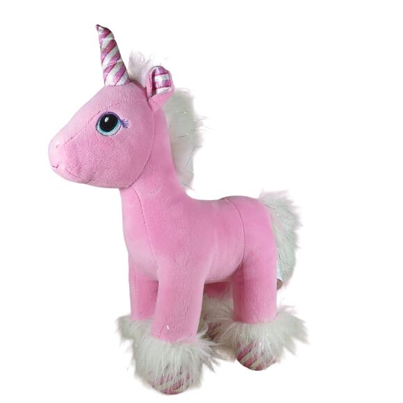 Build-A-Bear Pink Unicorn Plush Toy 10" Stuffed Animal Collectible Kids Toy - Picture 2 of 14